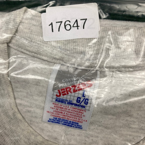 Vintage Looney Tunes Tasmanian Devil Shirt Mens L Gray 1996 What Part Of No 90s - Picture 12 of 12